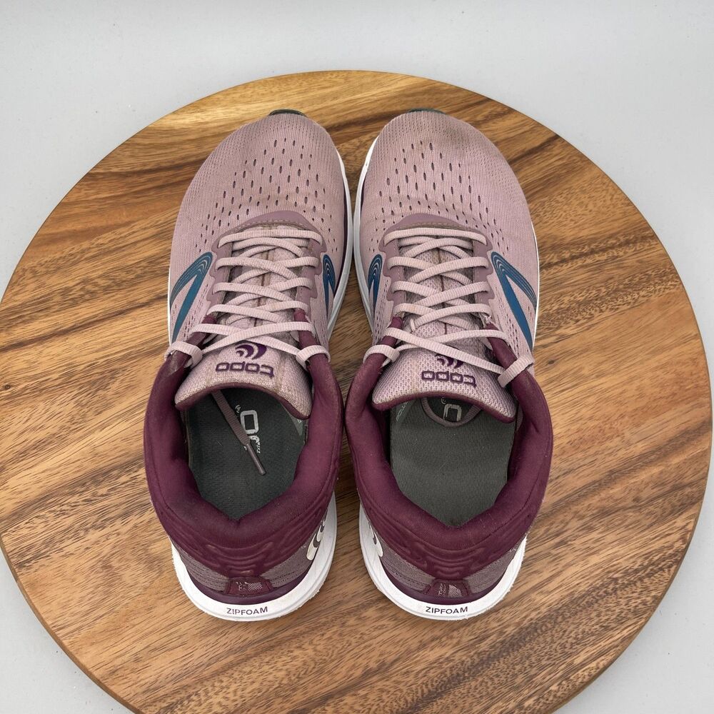 Topo Athletic Magnifly 4 Shoes Womens Size 11 Purple Running Comfort Walking Gym - Picture 5 of 9